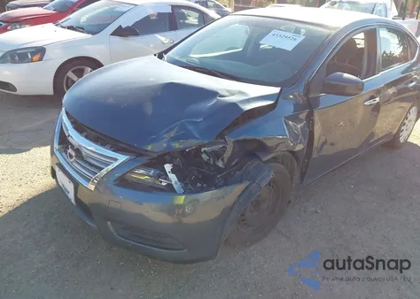 2014 Nissan Sentra Fe+ S/Fe+ Sv/S/Sl/Sr/Sv z USA, uszkodzony, nr VIN 1N4AB7AP8EN853605